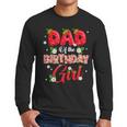 Dad And Mom Birthday Girl Strawberry Berry Sweet One Two Men Long Sleeve T-Shirt