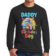 Dad And Mom Daddy Of The Birthday Boy Family Party Decor Men Long Sleeve T-Shirt