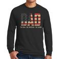 Dad Protector Hero Legend USA Flag Dad Father's Day Men Long Sleeve T-Shirt Dad Protector Hero Legend USA Flag Dad Father's Day Men Long Sleeve T-Shirt