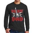 Dad Rockin One Birthday Family Matching Rock Guitar Men Long Sleeve T-Shirt Dad Rockin One Birthday Family Matching Rock Guitar Men Long Sleeve T-Shirt