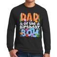 Dad Under Sea Birthday Party Boys Ocean Sea Animals Themed Men Long Sleeve T-Shirt
