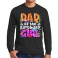 Dad Under Sea Birthday Party Girls Ocean Sea Animals Themed Men Long Sleeve T-Shirt