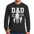 Dad Sons First Hero Daughter Love For Father's Day Men Long Sleeve T-Shirt