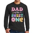 Dad Of The Sweet One 1st Birthday Donut Bday Party Men Long Sleeve T-Shirt