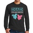 Dad Of Twins Family Daddy Fathers Day Future Parents Men Long Sleeve T-Shirt