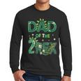Dad Of The Two Rex Birthday Dinosaur Family Matching Men Long Sleeve T-Shirt