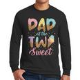 Dad Of The Two Sweet Birthday Girl Ice Cream Lovers 2nd Men Long Sleeve T-Shirt