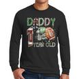 Daddy Of The 1 Year Old Football Lover 1st Birthday Boy Men Long Sleeve T-Shirt Daddy Of The 1 Year Old Football Lover 1st Birthday Boy Men Long Sleeve T-Shirt