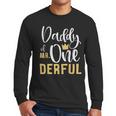 Daddy Of Mr Onederful 1st Birthday First One-Derful Matching Men Long Sleeve T-Shirt