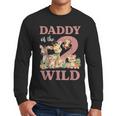Daddy Of The Two Wild Zoo 2nd Birthday Safari Jungle Animal Men Long Sleeve T-Shirt Daddy Of The Two Wild Zoo 2nd Birthday Safari Jungle Animal Men Long Sleeve T-Shirt