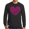 Daddy's Girl Father's Day Idea For a New Dad Men Long Sleeve T-Shirt