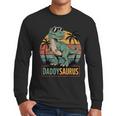 DaddysaurusRex Dinosaur Daddy Saurus Family Matching Dad Men Long Sleeve T-Shirt DaddysaurusRex Dinosaur Daddy Saurus Family Matching Dad Men Long Sleeve T-Shirt