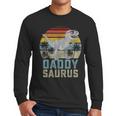 DaddysaurusRex Dinosaur Daddy Saurus Family Matching Men Long Sleeve T-Shirt