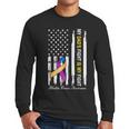 My Dad's Fight Is My Fight Bladder Cancer Awareness Men Long Sleeve T-Shirt My Dad's Fight Is My Fight Bladder Cancer Awareness Men Long Sleeve T-Shirt
