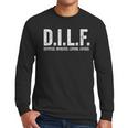 DILF Apparel Men For Dad Men Long Sleeve T-Shirt