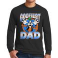 Disney Mickey And Friends Father's Day Goofiest Dad Vintage Men Long Sleeve T-Shirt