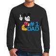 Disney Mickey Mouse Father's Day 1 Dad Men Long Sleeve T-Shirt Disney Mickey Mouse Father's Day 1 Dad Men Long Sleeve T-Shirt
