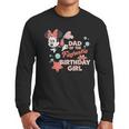 Disney Minnie Mouse Mermaid Dad Of The Birthday Girl Men Long Sleeve T-Shirt