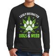 Dogs And Weed Dad Mom Dog Lover Cannabis Marijuana For Men Women Men Long Sleeve T-Shirt Dogs And Weed Dad Mom Dog Lover Cannabis Marijuana For Men Women Men Long Sleeve T-Shirt