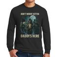 Don't Worry Kitten Daddy's Here Men Long Sleeve T-Shirt Don't Worry Kitten Daddy's Here Men Long Sleeve T-Shirt