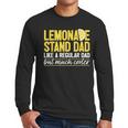 Family Lemonade Stand Dad Men Long Sleeve T-Shirt
