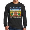I Like Fantasy Football 3 People Draft Party Dad Men Men Long Sleeve T-Shirt