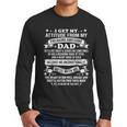 Fathers Day I Get My Attitude From My Freaking Awesome Dad Small Men Long Sleeve T-Shirt