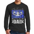 My Favorite Cheerleader Calls Me Dad Cheer Dad Fathers Day Men Long Sleeve T-Shirt