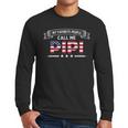 My Favorite People Call Me Pipi USA Flag Dad Father's Day For Men Men Long Sleeve T-Shirt