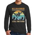 My Favorite Snowboarding Buddies Call Me Dad Snowboarder Men Long Sleeve T-Shirt
