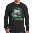 My Favorite Soccer Player Calls Me Stepdad Father's Day Men Men Long Sleeve T-Shirt My Favorite Soccer Player Calls Me Stepdad Father's Day Men Men Long Sleeve T-Shirt