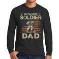 My Favorite Solider Calls Me Dad Proud Army Dad Men Long Sleeve T-Shirt