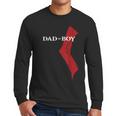 God Of Boy Dad Video Game Tshirt Father's Day Edition Men Long Sleeve T-Shirt