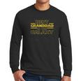 Grandpa Granddad Shirt Best Granddad In The Galaxy Men Long Sleeve T-Shirt