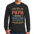 Grandpa Shirts Dad Partner In Crime Shirt Men Long Sleeve T-Shirt Grandpa Shirts Dad Partner In Crime Shirt Men Long Sleeve T-Shirt