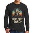 Great Dane Dad Vintage Men Long Sleeve T-Shirt