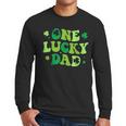 Groovy St Patrick's Day Apparel One Lucky Dad Shirt Small Modern Groovy St Patrick's Day Shirt Men Long Sleeve T-Shirt Groovy St Patrick's Day Apparel One Lucky Dad Shirt Small Modern Groovy St Patrick's Day Shirt Men Long Sleeve T-Shirt