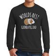 Guinea Pig Apparel Men Boys Worlds Best Guinea Pig Dad Gift Men Long Sleeve T-Shirt