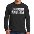 Halloween Mom Dad Daughter Adult Costume Unicorn Security Men Long Sleeve T-Shirt Halloween Mom Dad Daughter Adult Costume Unicorn Security Men Long Sleeve T-Shirt