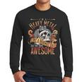 Heavy Metal Cooler Dad Punk Rock Music Lover Men Long Sleeve T-Shirt