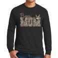 Hunting Boy Mom Duck Camouflage Camo Preppy Camo Dad Men Long Sleeve T-Shirt