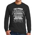 I'm A Proud Dad Brain Tumor Warrior Brain Tumor Survivor Men Long Sleeve T-Shirt