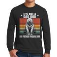 It's Not A Dad Bod It's Father Figure Bear Vintage Men Long Sleeve T-Shirt