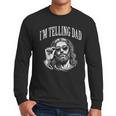 Jesus Im Telling Dad Christian Humor Men Women Kids Men Long Sleeve T-Shirt