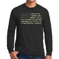 Just a Regular Dad Trying Not To Raise Liberals Camouflage Men Long Sleeve T-Shirt