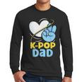 K-POP Dad Korean Lover K-Pop Music Cute Father Daddy Papa Men Long Sleeve T-Shirt
