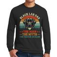 Labrador Retriever Dad Black Lab Dad Men Long Sleeve T-Shirt