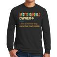 Lagotto Romagnolo Vintage Retro Dog Mom Dad Men Long Sleeve T-Shirt