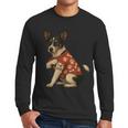 I Love Dad Tattoo Rat Terrier Dad Men Long Sleeve T-Shirt I Love Dad Tattoo Rat Terrier Dad Men Long Sleeve T-Shirt