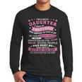 I Am a Lucky Daughter I Have Crazy Dad For Daughter Men Long Sleeve T-Shirt
